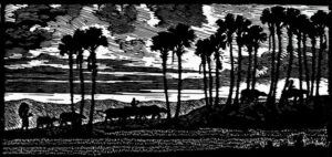 homeward-bound-9-x-19cm-1944-wood-engraving