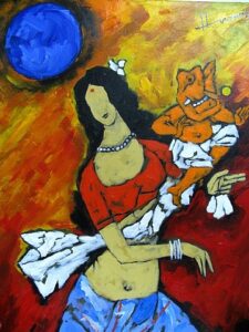 lord-ganesha-and-mata-parvati-1998