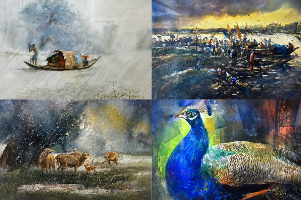 ‘Rainscape’ at Bhumi Gallery: A Gathering of 25 Watercolor Artists Across Three Generations Celebrating the Colors of the Monsoon