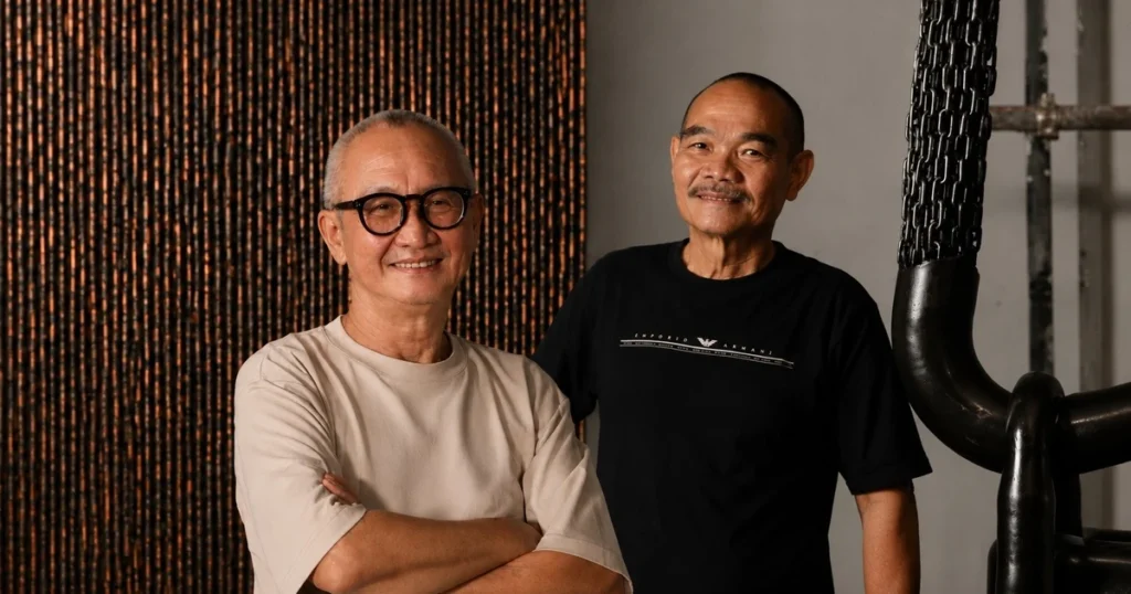 sculptors Bui Hai Son and Hoang Tuong Minh  gallery halkhata