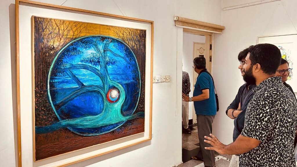 Sky Earth Water Seven Women Artists Give Voice to the Unspoken gallery halkhata
